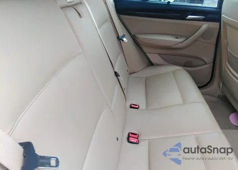 2013 BMW X3 xDrive28I from USA, damaged, VIN 5UXWX9C54D0A26058